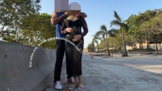 Punjabi kudi Jaslin Kaur gets fucked hard by strangers in a public car