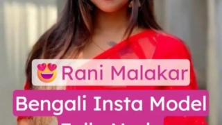 Bengali Insta Model Rani Malakar Nude Pussy and Boobies Touch Video