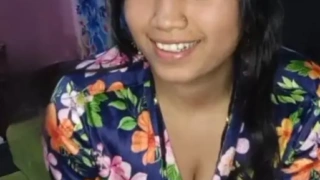 Horny desi wife on cam goes topless and lets hubby suck her big juicy boobs