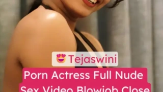 Hot Indian Porn Actress Tejaswini Gets Fully Nude and Fucked Hard on Sex Bed