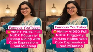 Hot Indian YouTube star wild doggy style sex with intense moans