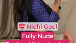 Nidhi Goel Moodybeasty Fully Nude Topless Video Leaked Boobs Show