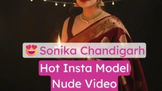 Sonika Chandigarh Nude Video Bending Over Showing Her Asshole and Pussy